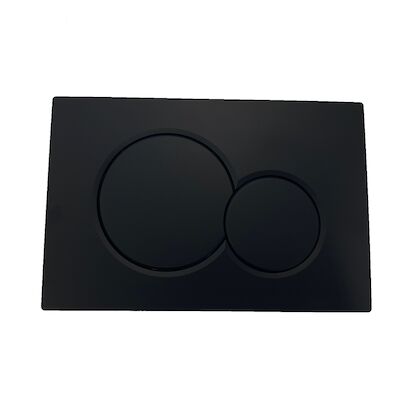 Bedieningsplaat Sigma by Geberit Frontbediening Mat Zwart