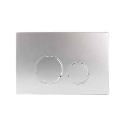 Bedieningsplaat StarBlueDisc Doppio 25 TBV Geberit UP100 UP320 Mat Chroom