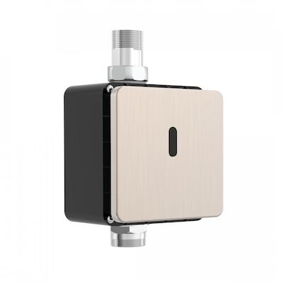 Bedieningsplaat Toilet Tres Tempo Standard Elektronisch Houtlook RVS