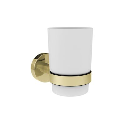 Bekerhouder Allibert Coperblink Hangend Glanzend Goud