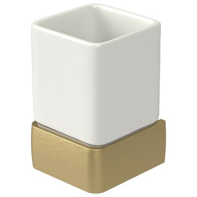 Bekerhouder Haceka Aline Gold 7,4×11,4 cm Keramiek Mat Goud