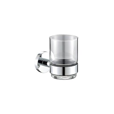 Bekerhouder Plieger Vigo met Glas Chroom