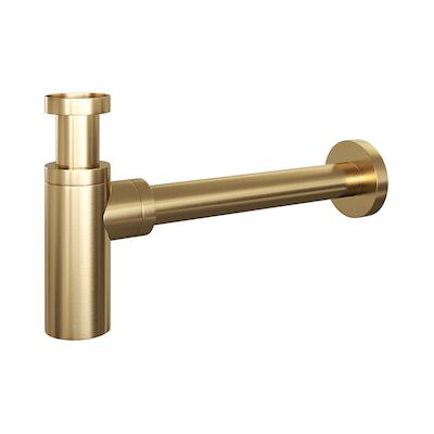 Bekersifon Design Brauer Gold Edition Geborsteld Goud
