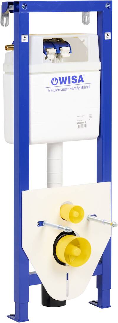Ben Clean Flush smal inbouwreservoir incl. wandbevestiging en isolatiemat