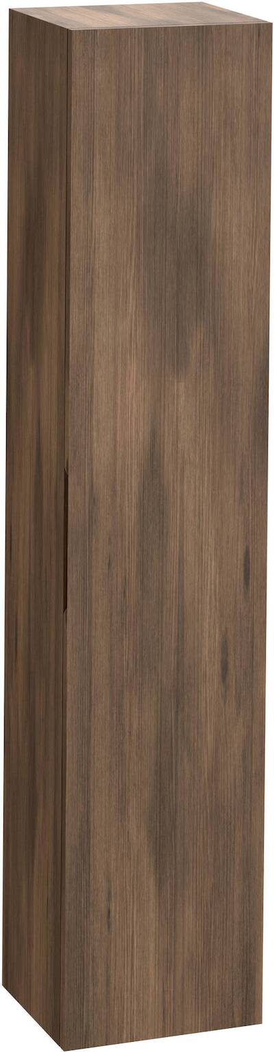 Ben Elegance Hoge Kast 1 deur L/R 36x32x170 cm Eiken Grijs