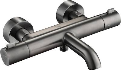 Ben Lavion badkraan thermostatisch Cool gunmetal pvd