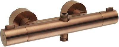 Ben Lavion1 douche thermostaatkraan t.b.v. Ben Lavion regendoucheset geborsteld koper pvd