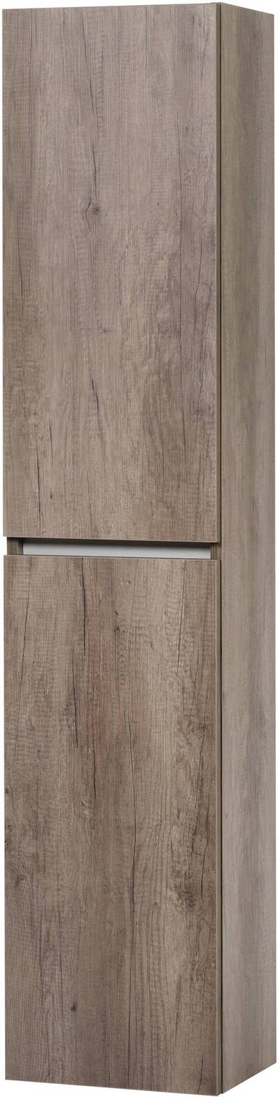 Ben Limara Hoge kast links 35x29x165 cm Nebraska Eiken/Aluminium