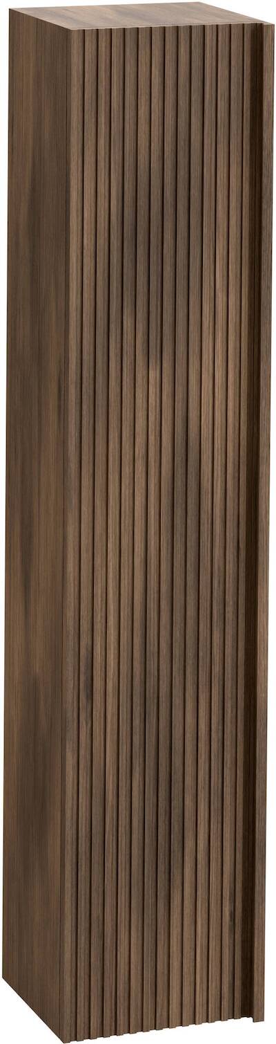 Ben Linea Hoge Kast 36x32x170 cm 1 deur L/R Eiken Grijs
