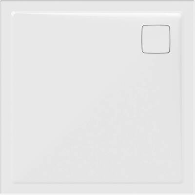 Ben Metric Design Douchebak Kunststof 90x90x3,5 cm Wit