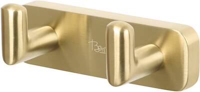 Ben Mykanto handdoekhaak 9,8×4,1×3,7cm geborsteld messing