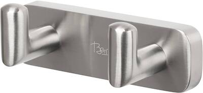 Ben Mykanto handdoekhaak 9,8×4,1×3,7cm geborsteld nikkel