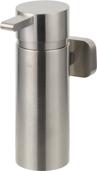 Ben Mykanto zeepdispenser 5,8×10,4×16,2cm geborsteld nikkel