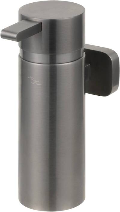 Ben Mykanto zeepdispenser 5,8×10,4×16,2cm geborsteld zwart
