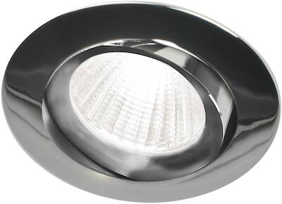 Ben Oval LED inbouwspot Chroom