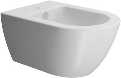 Ben Segno Wandbidet Compact Verdekte Ophanging 50×36 cm Mat Wit Xtra Glaze