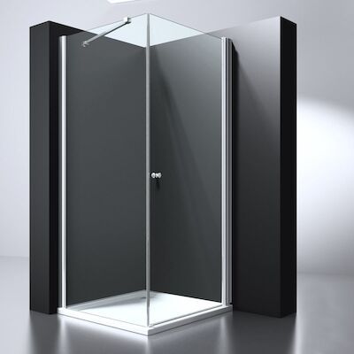 Best Design Erico Vierkante Cabine Met 1 Swing Deur 90x90x200cm NANO Glas 6mm