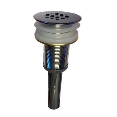 Best-Design Afvoer-Plug Z/Overloop Incl.Verlengbuis 5/4″x 195/120 mm Chroom