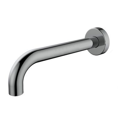 Best-Design Chrome 90 Muuruitloop Met Rozet 1/2″x 21 cm Chroom