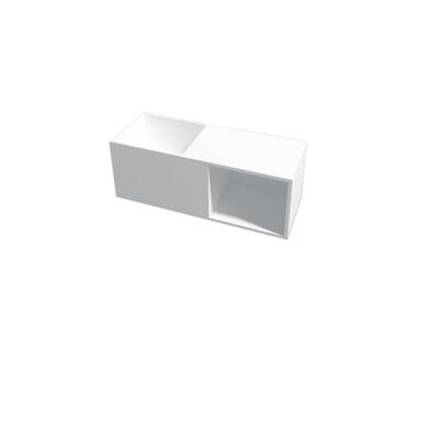 Best-Design “Ole” Fontein “Just-Solid” 54x20x20cm Mat Wit