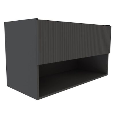 Best-Design “Rigatti-100-Black-Greeploos” Meubel Onderkast 100 cm