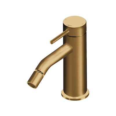 Bidet Mengkraan Lagoo Garda Opbouw Messing Geborsteld Goud