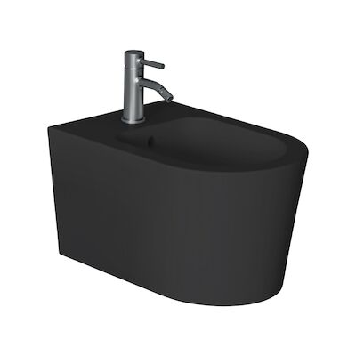 Bidet Salenzi Form Square Mat Zwart (exclusief kraan)