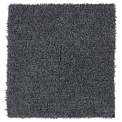 Bidetmat Sealskin Misto Chenille Katoen 60×60 cm Zwart