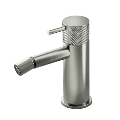 Bidetmengkraan Hotbath Cobber X Geborsteld Nikkel (excl. Waste)
