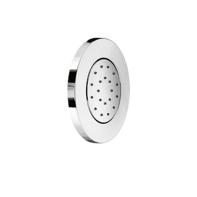 Bodyjet Hotbath Mate Twist Inbouw Massage Kantelbaar 13 cm Rond Chroom