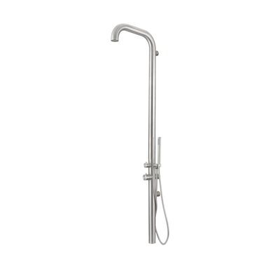Buitendouche Fortifura Outdoor Original Wandmodel Met Handdouche Geborsteld RVS