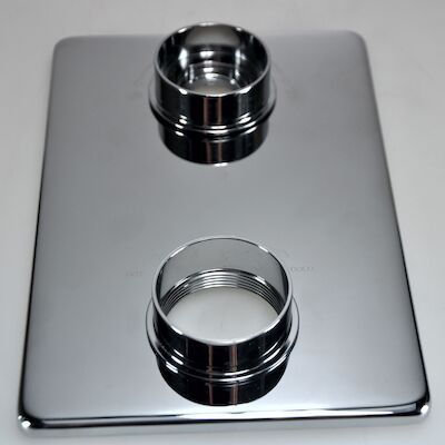 BWS Afbouwdeel Verlengset Douchethermostaat 2-knops 8mm Chroom