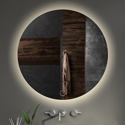 BWS Badkamerspiegel | Spark | Rond | met LED verlichting | 120cm