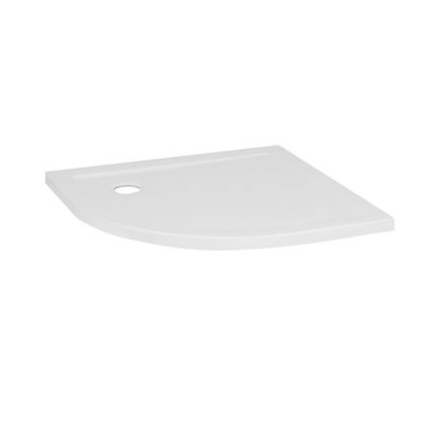BWS Douchebak Acryl 1/4 Rond 90x90x4 cm Wit