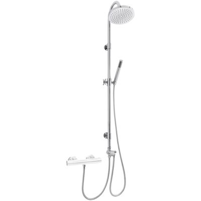 BWS Douchecombinatie Eris met Omstel Douchekop 20 cm Chroom