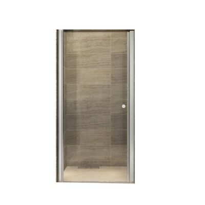 BWS Douchedeur | Hayes | 80x190cm | 6mm Helder Glas | Aluminium Chroom Profiel | Nisdeur