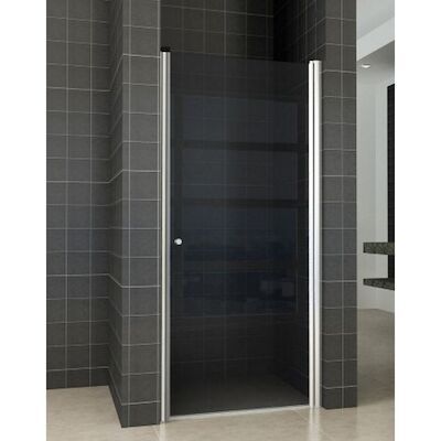 BWS Douchedeur | Profiel | 90x202cm | 8mm NANO Omkeerbaar Rookglas | Nisdeur