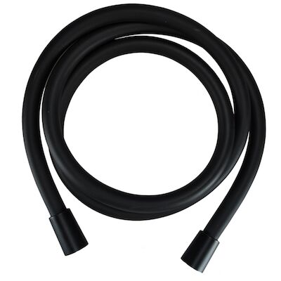 BWS Doucheslang Kunststof 150 cm Mat Zwart