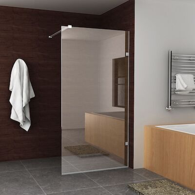 BWS Edge Douchewand Profielloos 60×200 cm 8 mm NANO coating