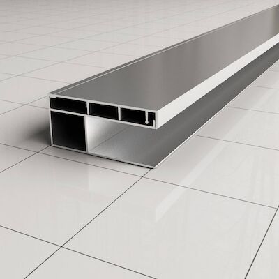 BWS Erie Verbredingsprofiel voor Douchewand Aluminium 3×202 cm