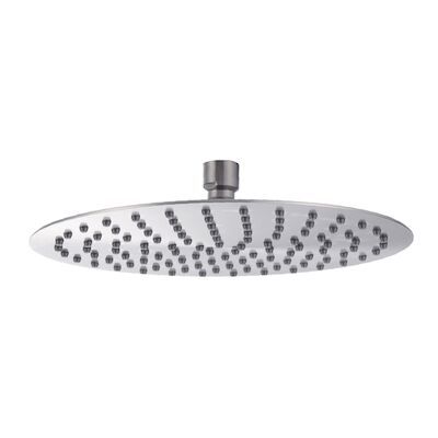 BWS Hoofddouche Hera UFO Rond Ultra Plat 20 cm RVS