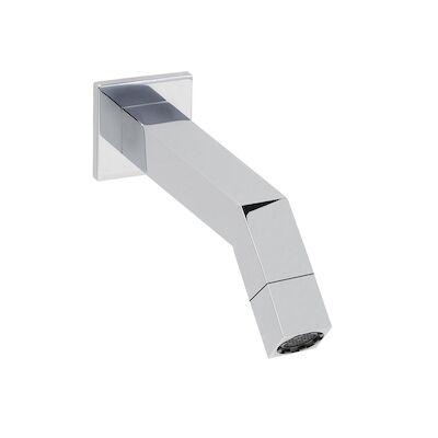 BWS Inbouw Toiletkraan Kali Vierkant 22x8x5,5 cm Chroom