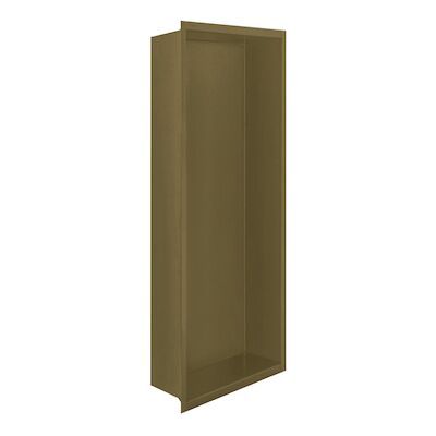 BWS Inbouwnis | 30x60x7cm | Mat Metallic Brown