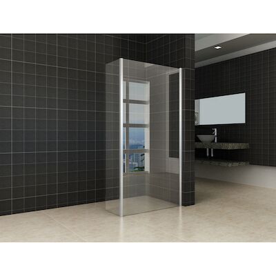 BWS Inloopdouche Huron met Zijwand 30 cm 80×200 cm 8 mm NANO Coating