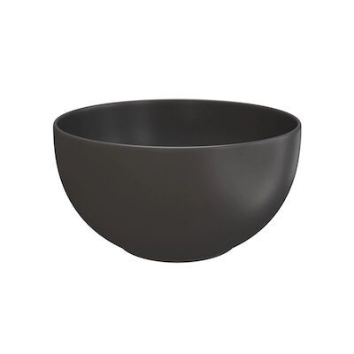 BWS Mini Waskom 23 cm Keramiek Mat Zwart