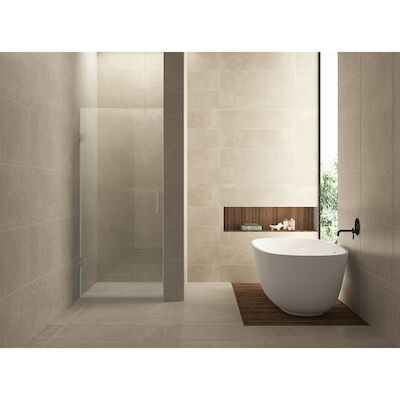 BWS Nisdeur Cura zonder Profiel 70×200 cm 8 mm NANO coating