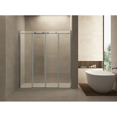 BWS Nisdeur Schuifbaar 4-Delig 180×200 cm 8 mm Nano Coating