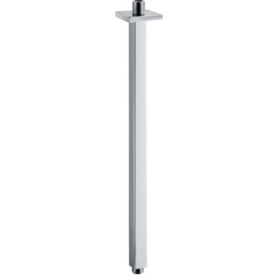 BWS Plafonduitloop Vierkant Luxe 40cm Chroom