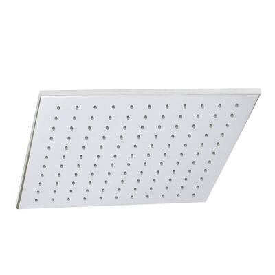 BWS Regendouche Luxe Vierkant Messing 30×0.8cm Chroom
