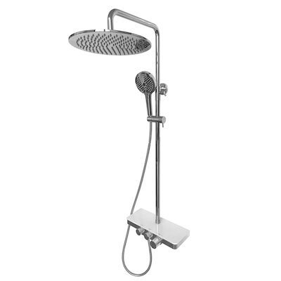 BWS Regendouche | Pioggia | met Handdouche Chroom | Opbouw